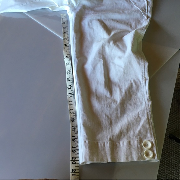 Style & Co Women’s Stretch White Capris - Picture 4 of 7